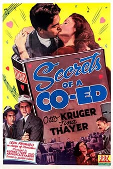 Secrets Of A Co-ed (1942) afişi