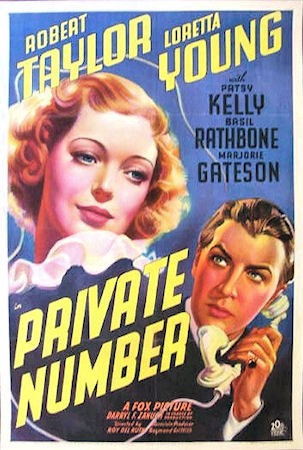Private Number (1936) afişi