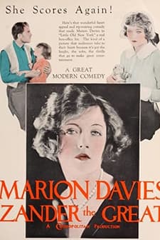 Büyük Zander (1925) afişi