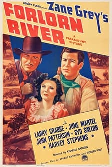 Forlorn River (1937) afişi