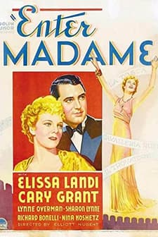 Enter Madame (1935) afişi