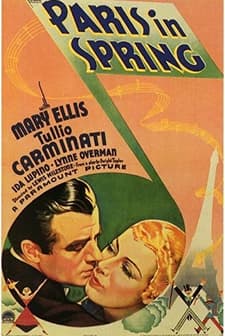 Paris in Spring (1935) afişi