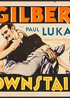 Downstairs (1932) afişi