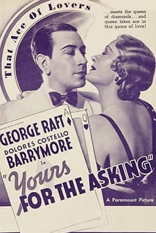 Yours For The Asking (1936) afişi