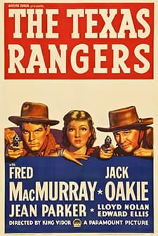 The Texas Rangers (1936) afişi
