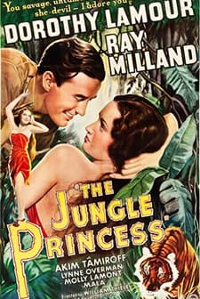The Jungle Princess (1936) afişi