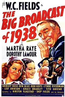 The Big Broadcast Of 1938 (1938) afişi