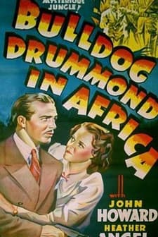 Bulldog Drummond in Africa (1938) afişi