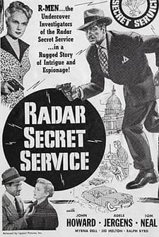 Radar Gizli Servis (1950) afişi