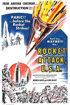 Rocket Attack U.S.A. (1960) afişi