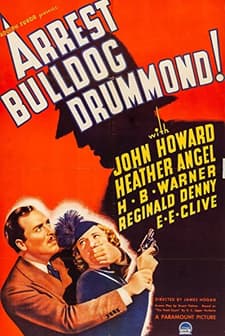 Arrest Bulldog Drummond (1938) afişi