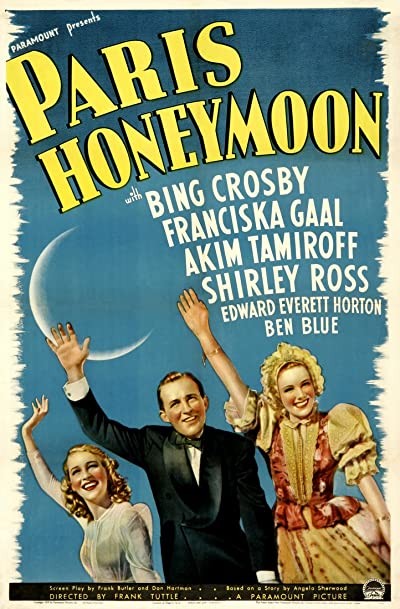 Paris Honeymoon (1939) afişi
