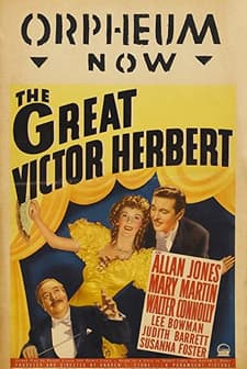 The Great Victor Herbert (1939) afişi