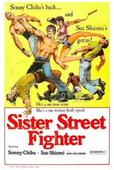 Sister Street Fighter (1974) afişi