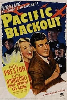 Pacific Blackout (1941) afişi