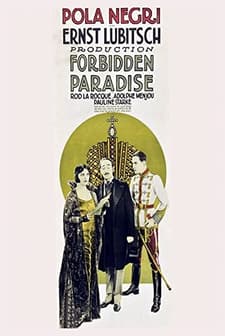 Forbidden Paradise (1924) afişi