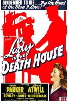 Lady in The Death House (1944) afişi