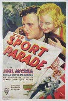 The Sport Parade (1932) afişi