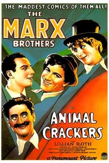Animal Crackers (1930) afişi