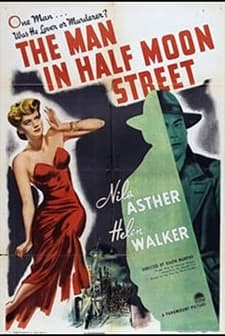 The Man in Half Moon Street (1945) afişi