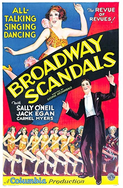 Broadway Scandals (1929) afişi