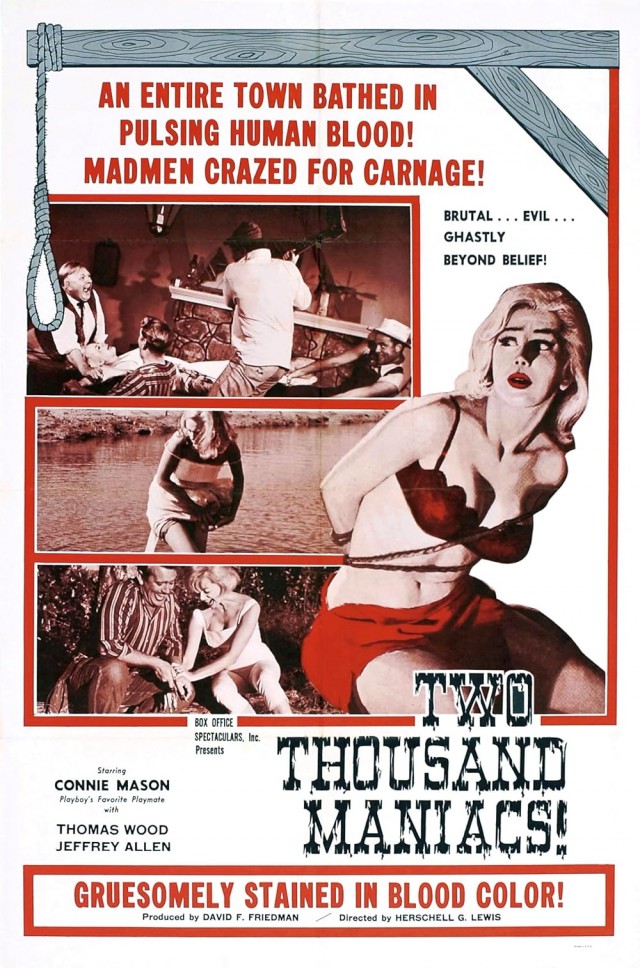 Two Thousand Maniacs! (1964) afişi