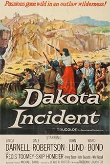 Dakota Incident (1956) afişi