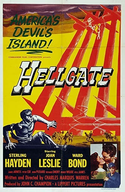 Hellgate (1952) afişi