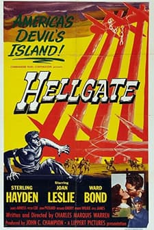 Hellgate (1952) afişi