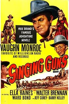 Singing Guns (1950) afişi