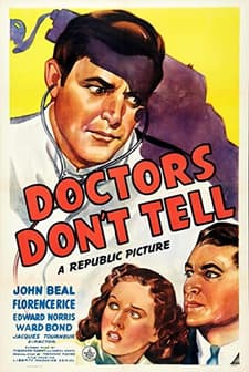 Doctors Don't Tell (1941) afişi