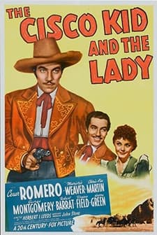 The Cisco Kid And The Lady (1939) afişi