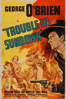 Trouble in Sundown (1939) afişi