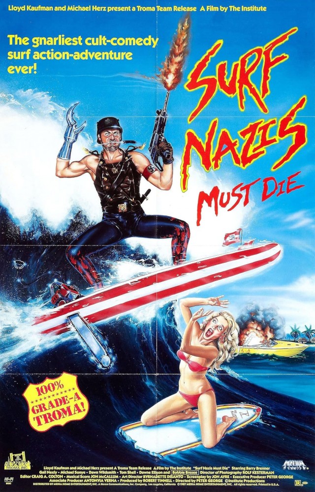 Surf Nazis Must Die (1987) afişi