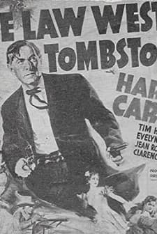 The Law West Of Tombstone (1938) afişi
