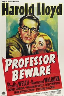 Professor Beware (1938) afişi