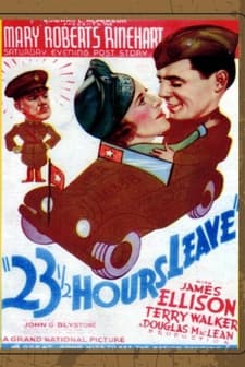 23 1/2 Hours Leave (1937) afişi