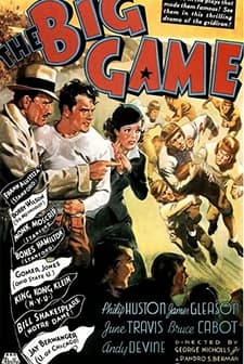 The Big Game (1936) afişi