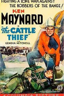The Cattle Thief (1936) afişi