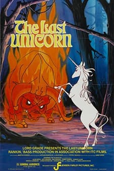 The Last Unicorn (1982) afişi