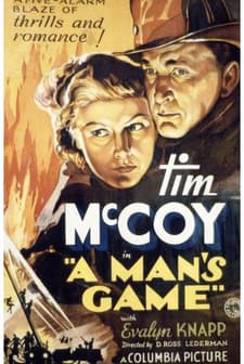 Bir Erkeğin Oyunu (1934) afişi