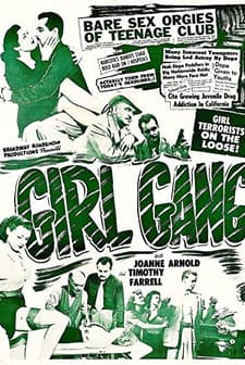 Girl Gang (1954) afişi