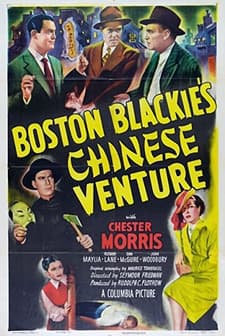 Boston Blackie's Chinese Venture (1949) afişi