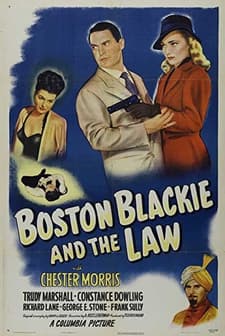Boston Blackie And The Law (1946) afişi