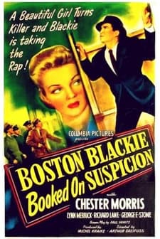 Boston Blackie Booked On Suspicion (1945) afişi