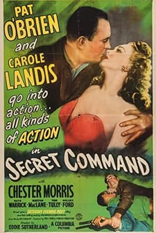 Secret Command (1944) afişi