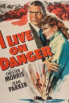 Tehlikenin içinde Yaşıyorum (1942) afişi