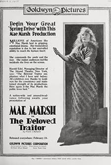The Beloved Traitor (1918) afişi