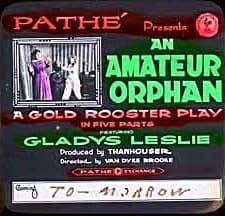 Amatör Bir Yetim (1917) afişi