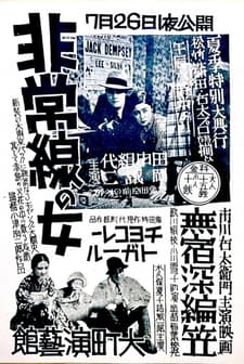 Dragnet Girl (1933) afişi